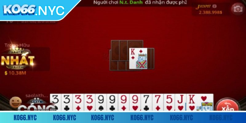 Giới thiệu sơ lược về game bài tiến lên KO66
